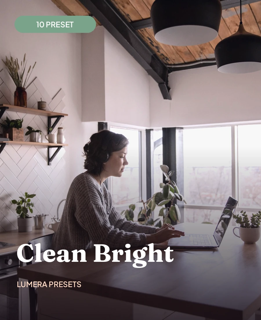 Sampul paket preset Clean Bright