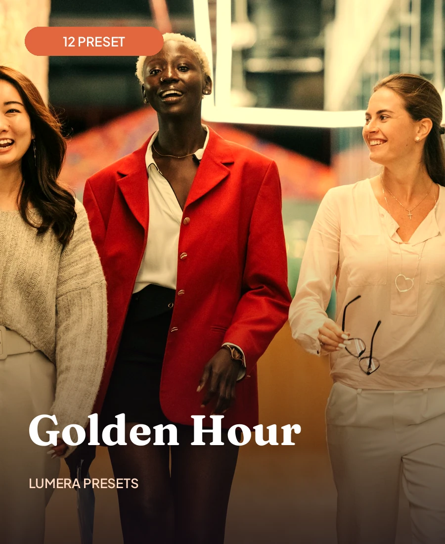 Sampul paket preset Golden Hour